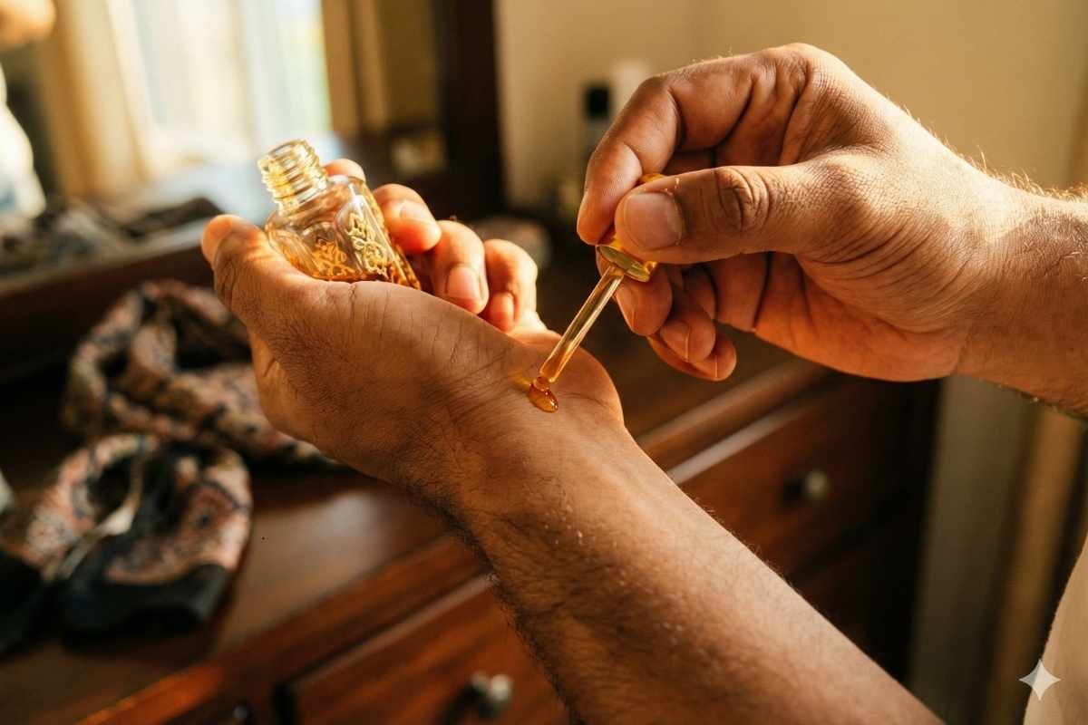 How to Apply Attar